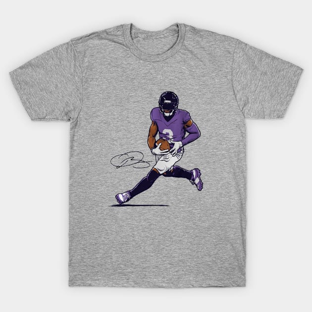 Odell Beckham Jr. Superstar Pose T-Shirt by stevenmsparks